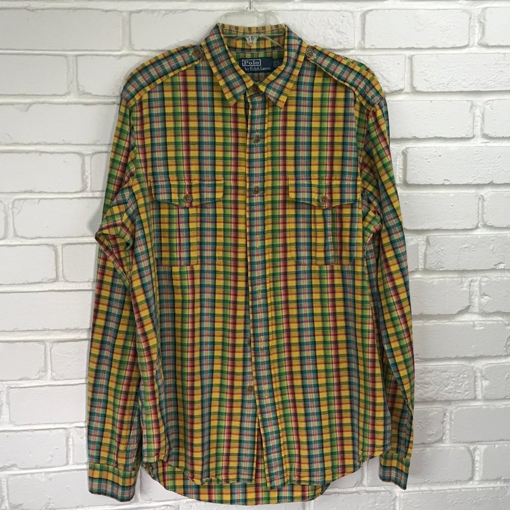 Polo by Ralph Lauren Blue Label Plaid Button Down